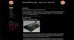 Desktop Screenshot of brain4free.org