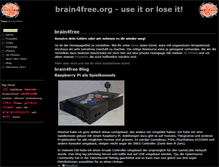 Tablet Screenshot of brain4free.org